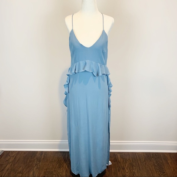 NEW Elliatt Blue Maxi Dress - Picture 2 of 6